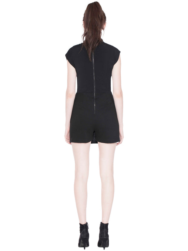 Alice + Olivia - Suellen Draped Romper
