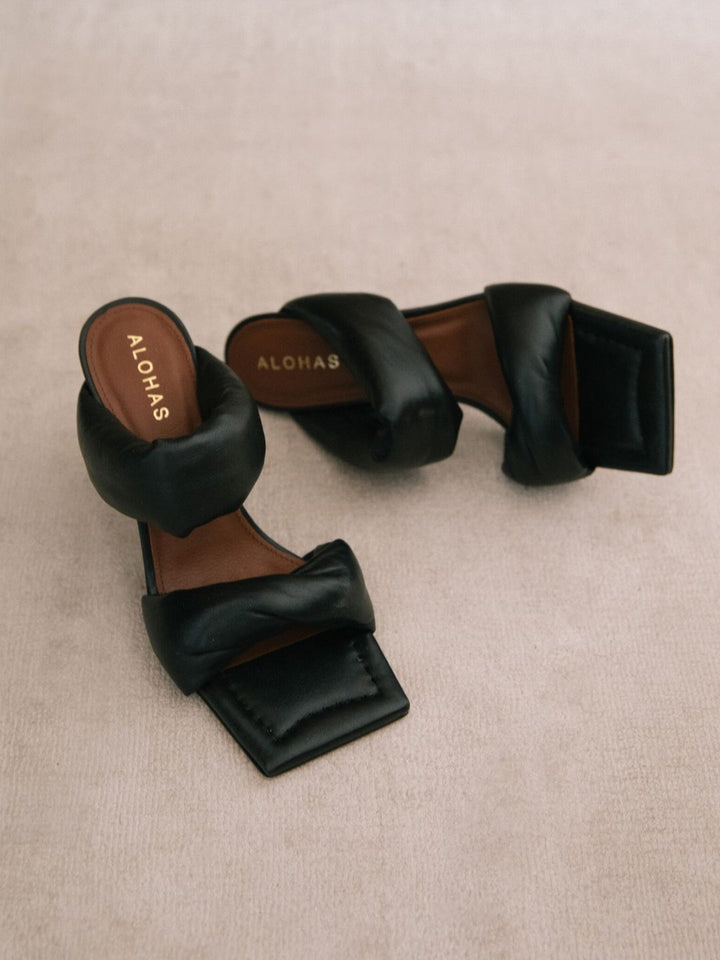 Alohas - Twist Strap in Black Shoes