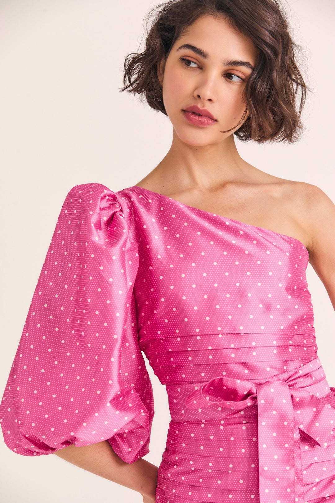 love shack fancy hot pink dress LoveShackFancy