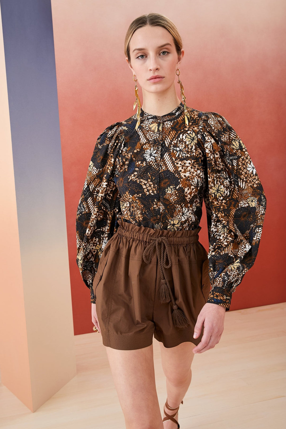Ulla Johnson - Andres Shorts in Desert Palm Shorts