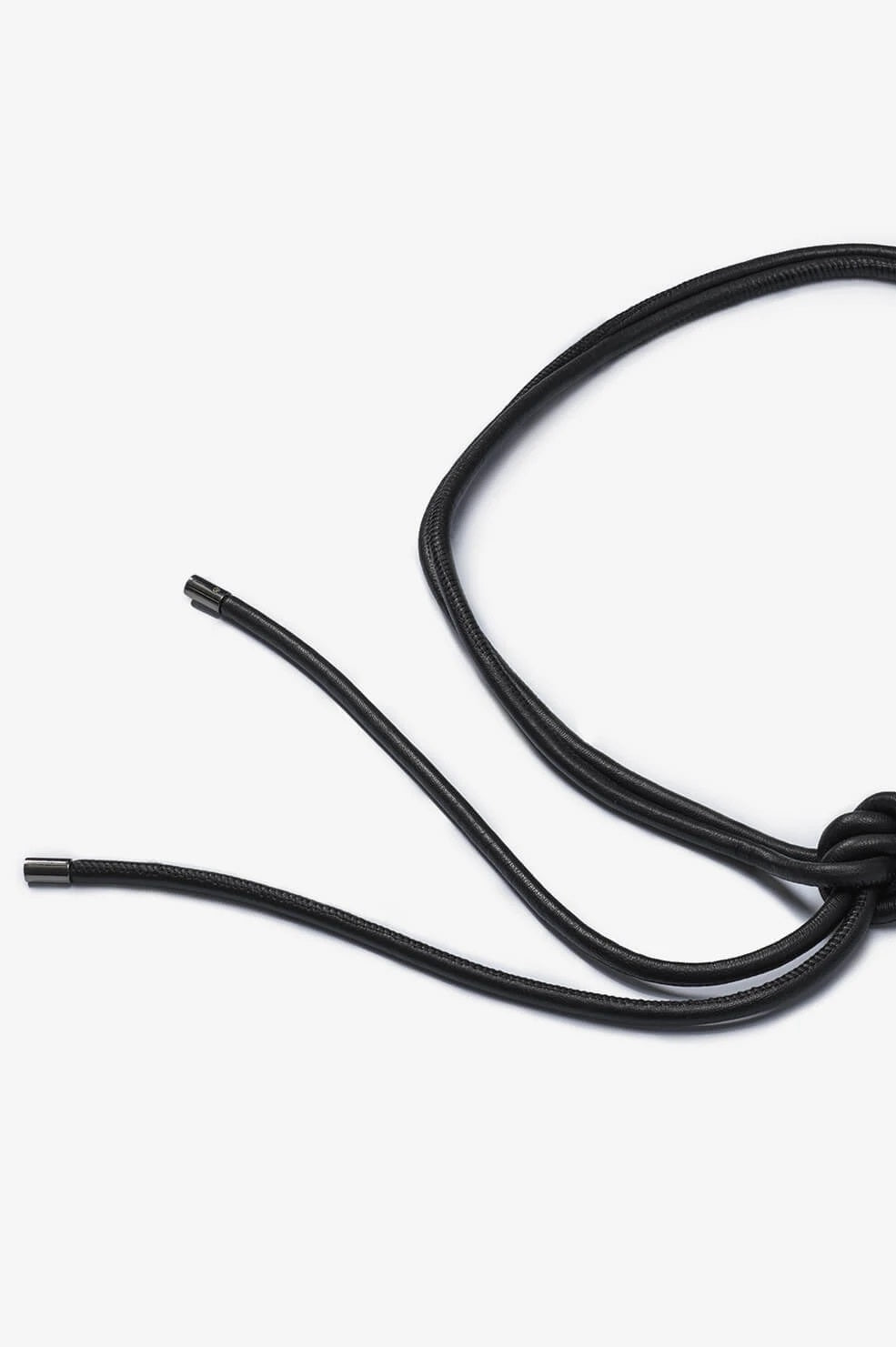 Anine Bing - Gaby Belt in Black Leather