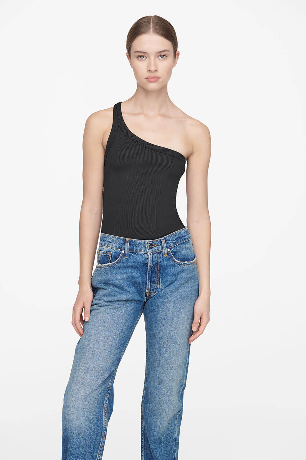 Anine Bing - Ren Top in Black Tops
