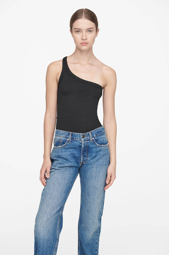 Anine Bing - Ren Top in Black Tops