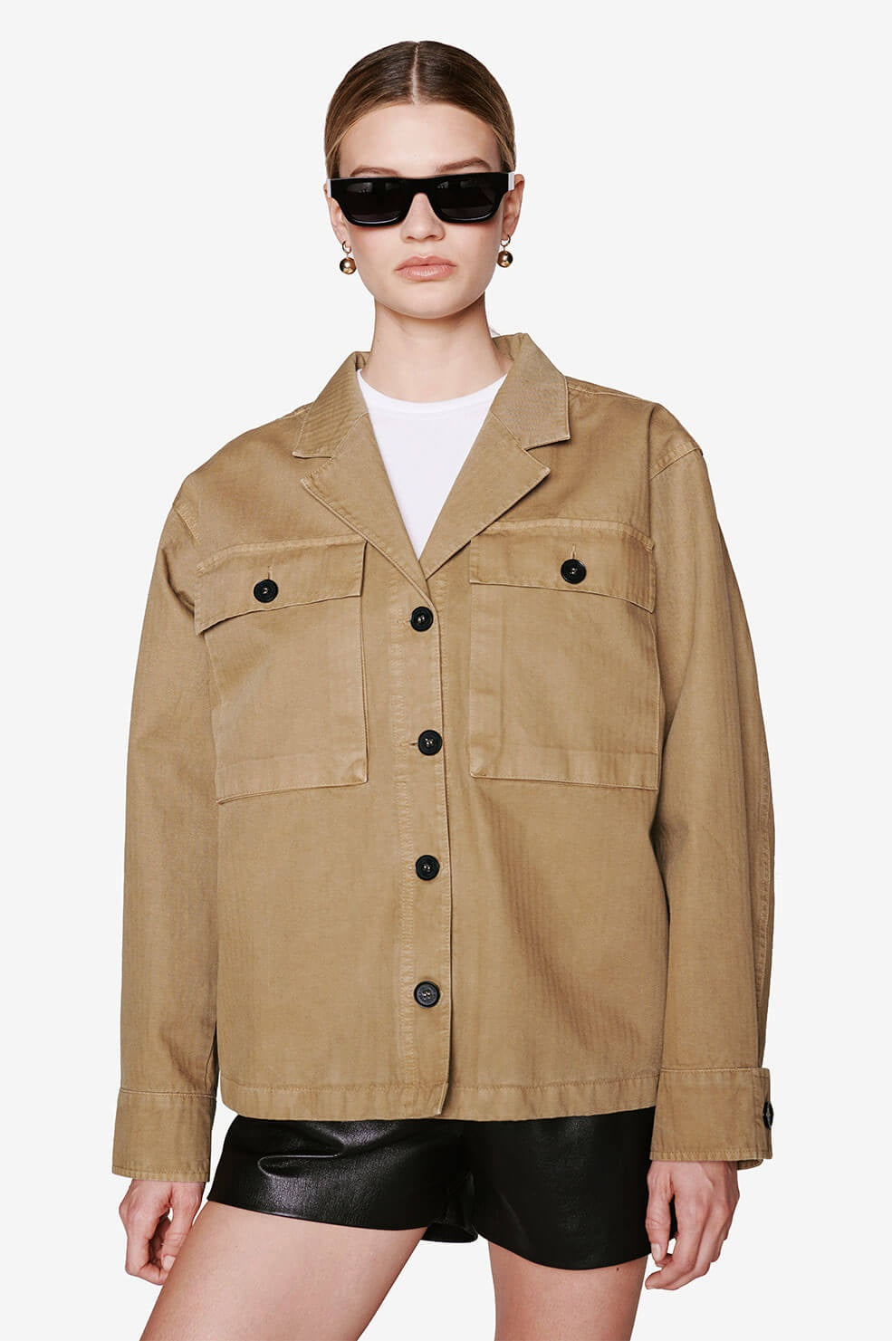 Anine Bing - Sawyer Jacket in Brown Jacket
