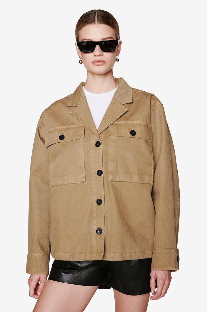 Anine Bing - Sawyer Jacket in Brown Jacket