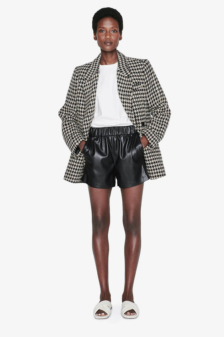 Anine Bing - Sofia Short in Black Shorts