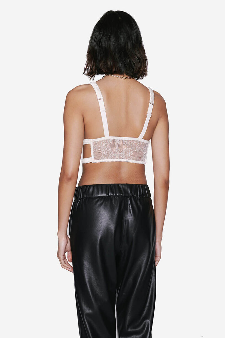 Anine Bing - Violet Bralette in Nude Pink
