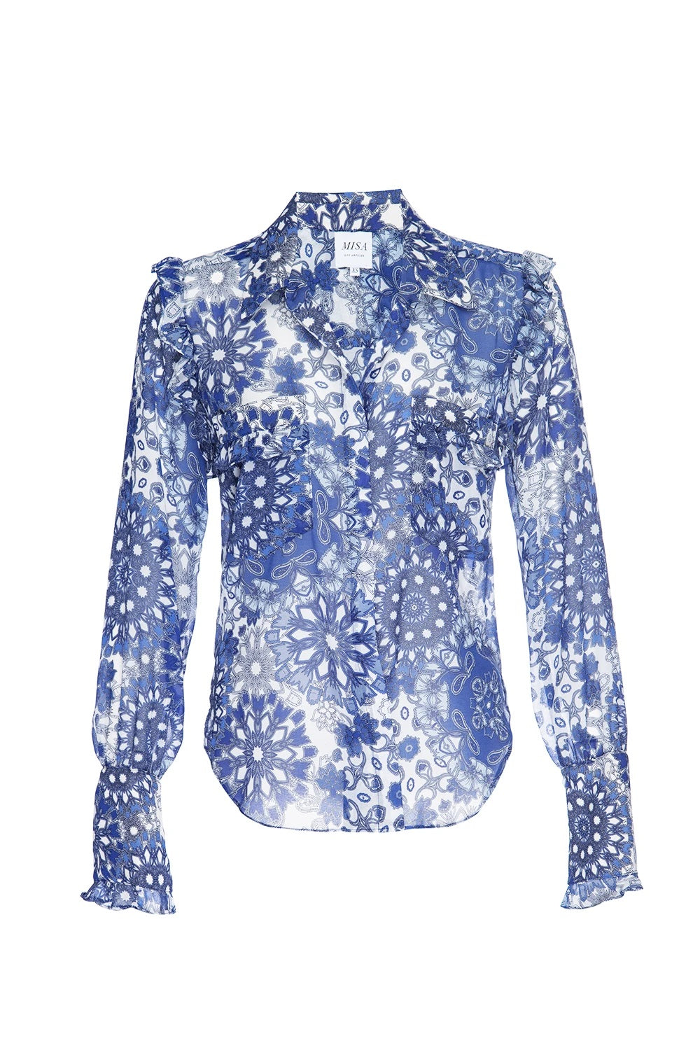 Misa - Anita Top in Tile Print