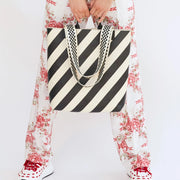 Black Annie Tote by Clare V. for $60