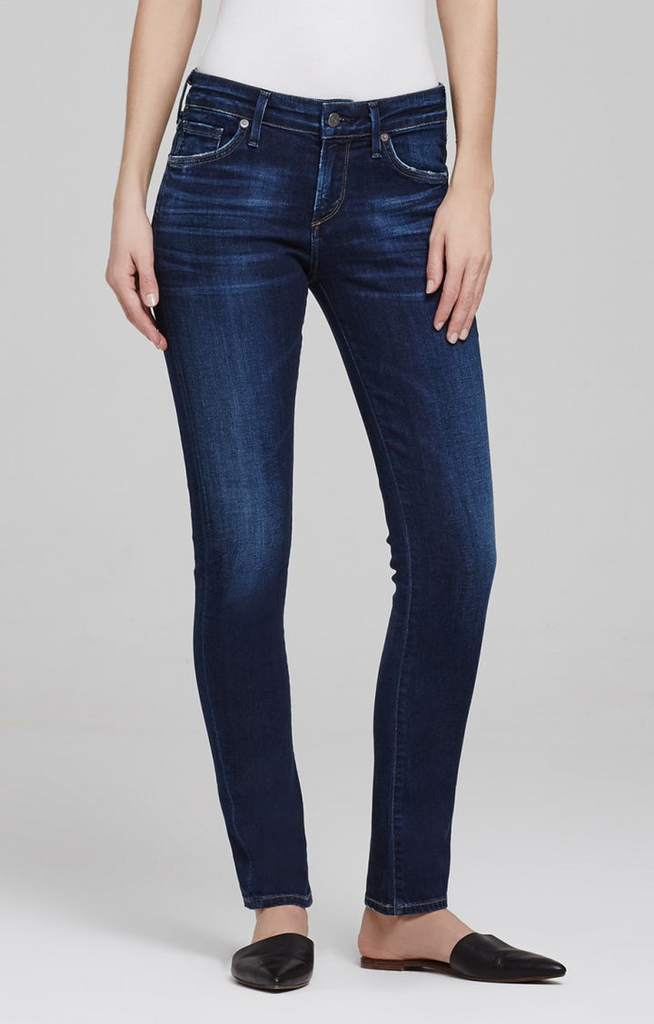 Citizens of Humanity Arielle Mid Rise Slim at Blond Genius - 1