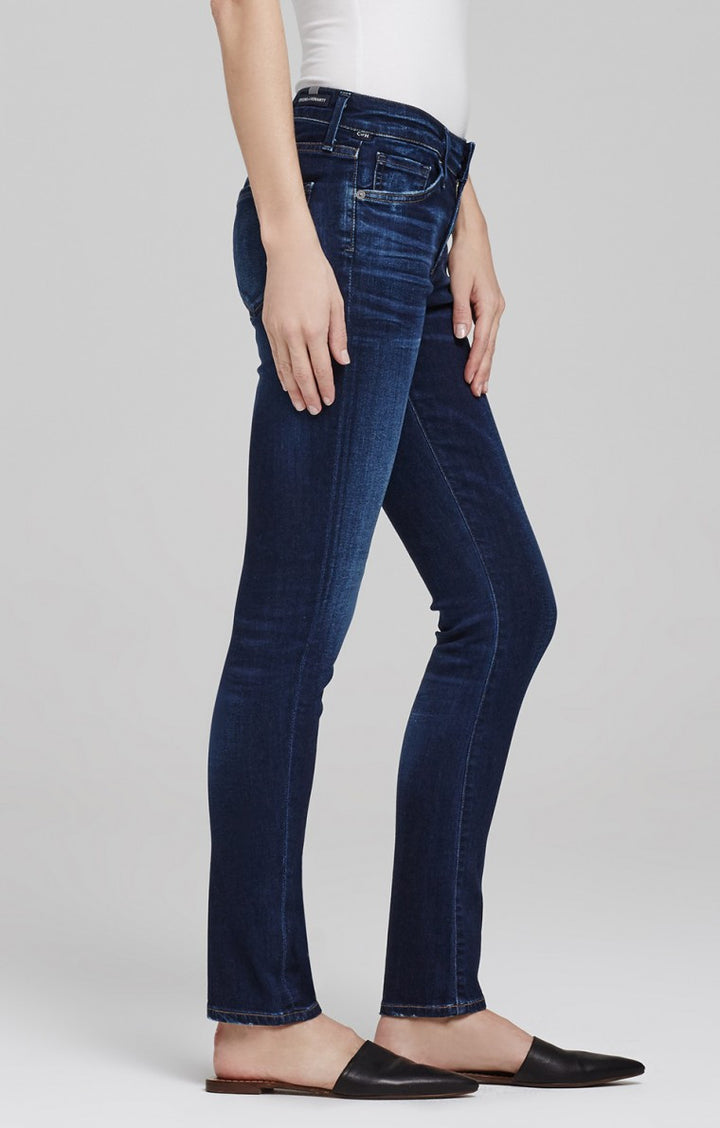 Citizens of Humanity Arielle Mid Rise Slim at Blond Genius - 2