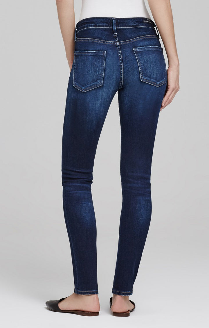 Citizens of Humanity Arielle Mid Rise Slim at Blond Genius - 3