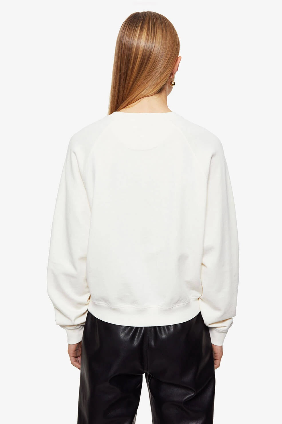 Anine Bing - Arlo Sweatshirt Desert Road in White