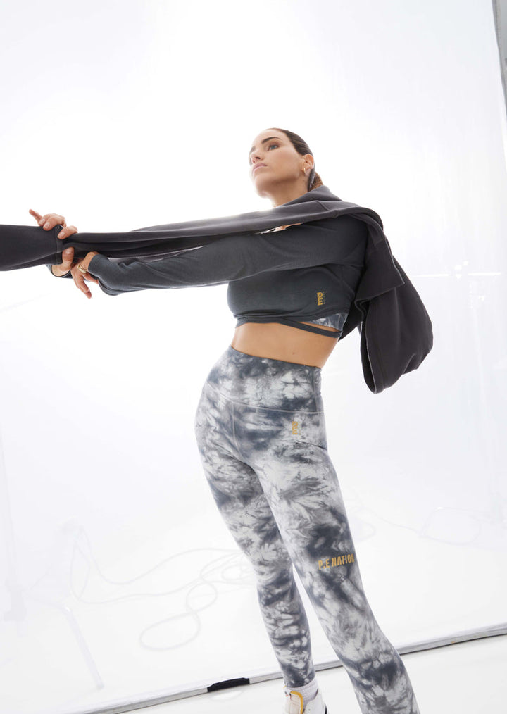 P.E NATION - Ascend Legging in Dark Shadow