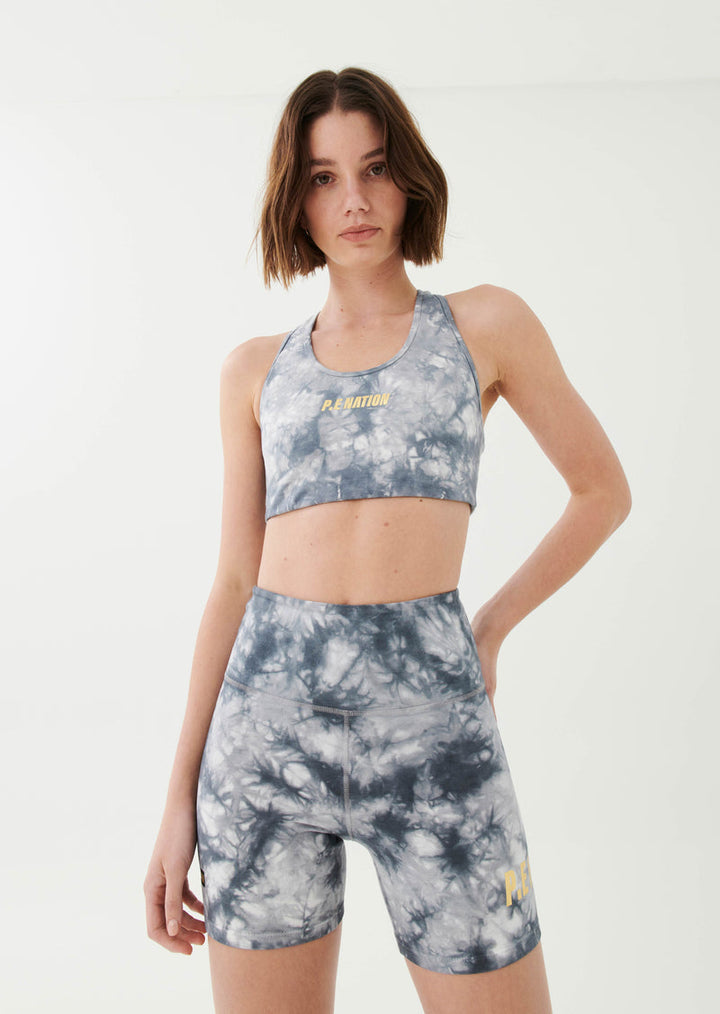 P.E Nation - Ascend Sports Bra in Dark Shadow