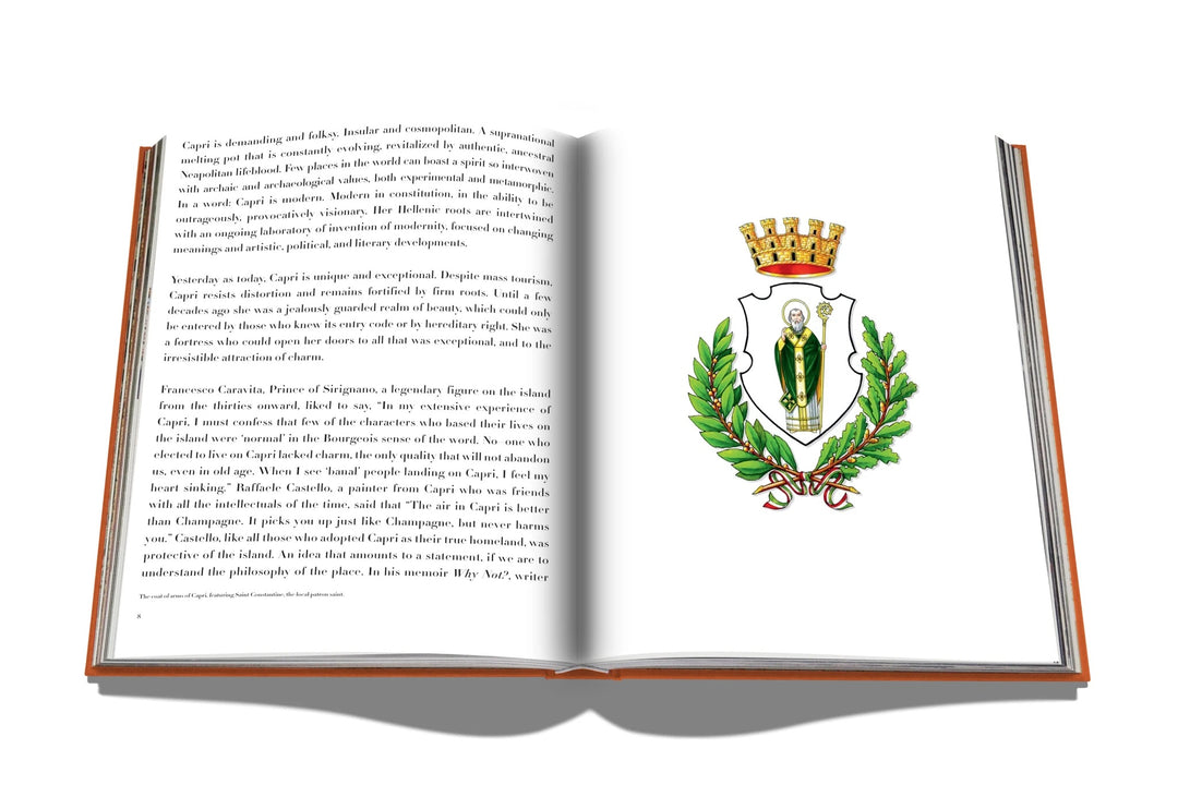 Assouline - Capri Dolce Vita Hardcover Book Home Decor