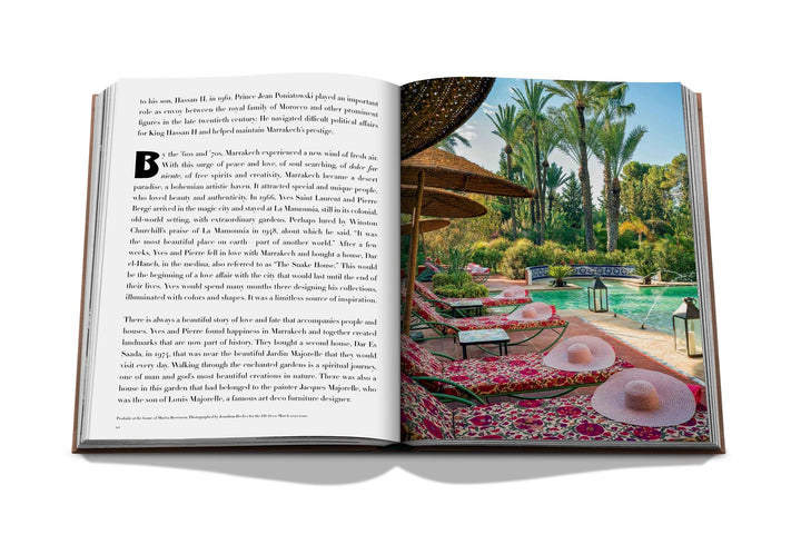 Assouline - Marrakech Flair Hardcover Book Home Decor