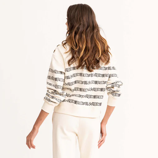 Kerri Rosenthal - Aubrey Sweatshirt in Love Actually Oatmilk