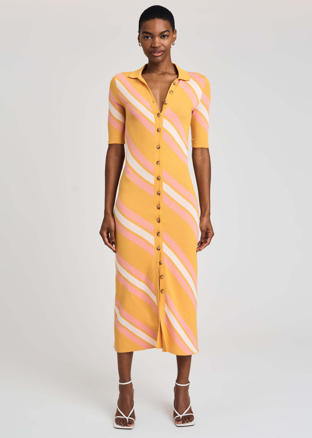 derek lam knit dress Derek Lam 10 Crosby Jersey Knit Long-Sleeve Midi Dress at MarketFair Shoppes in Princeton, NJ