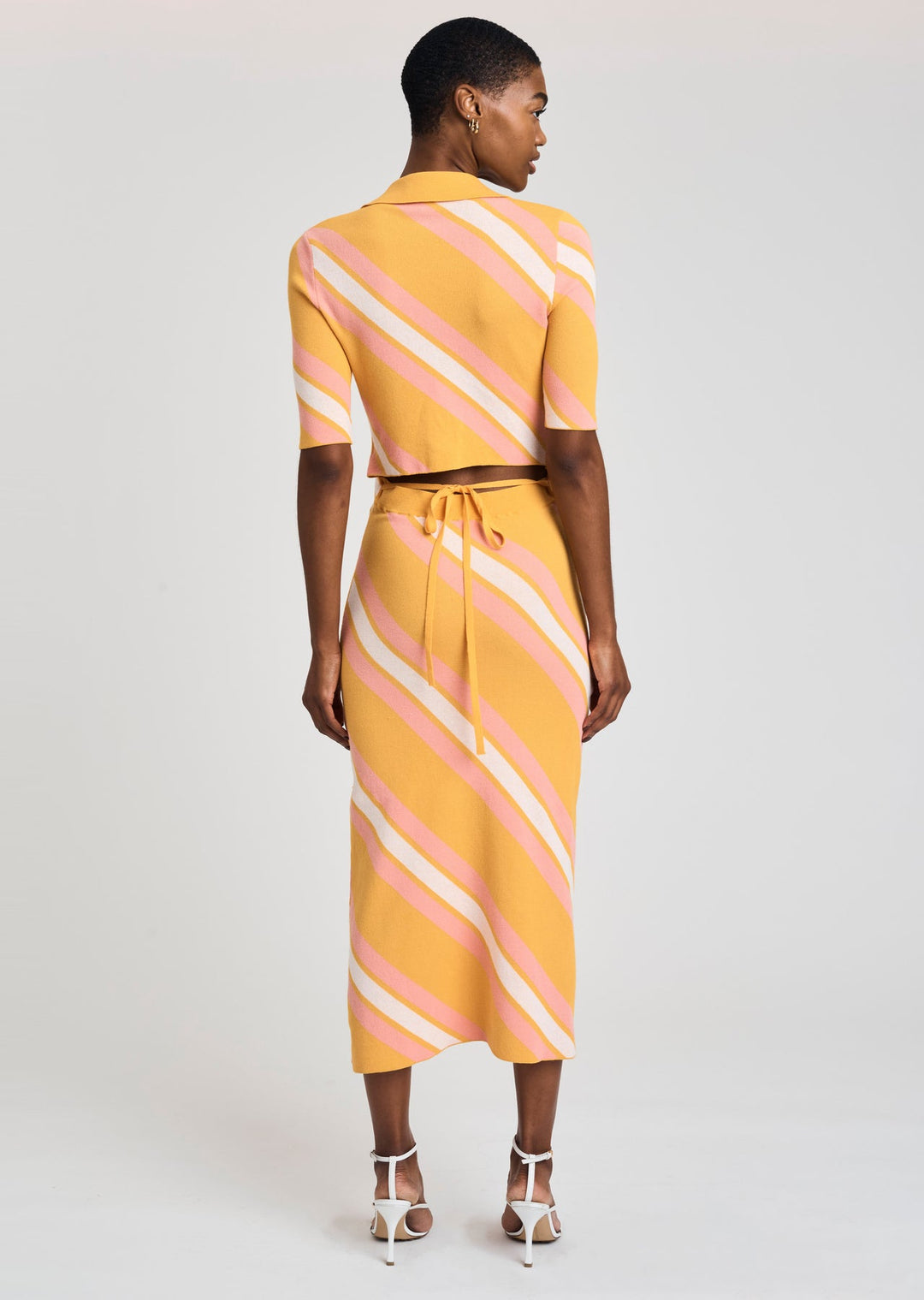 strapless open back dress Derek Lam 10 Crosby