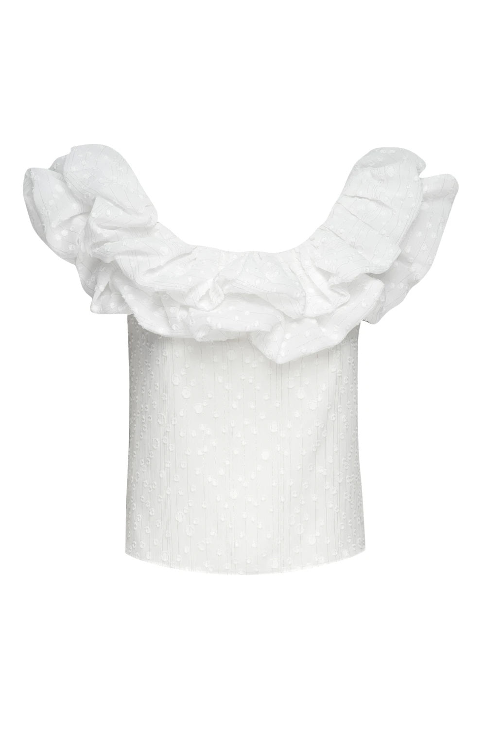Misa - Bahar Top in Pearl Clip Dot Tops