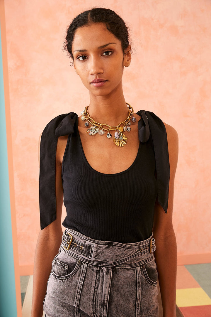 Ulla Johnson - Bailey Tank in Noir