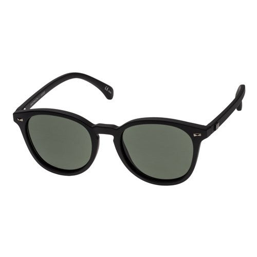 Le Specs Bandwagon Black Rubber Khaki Mono