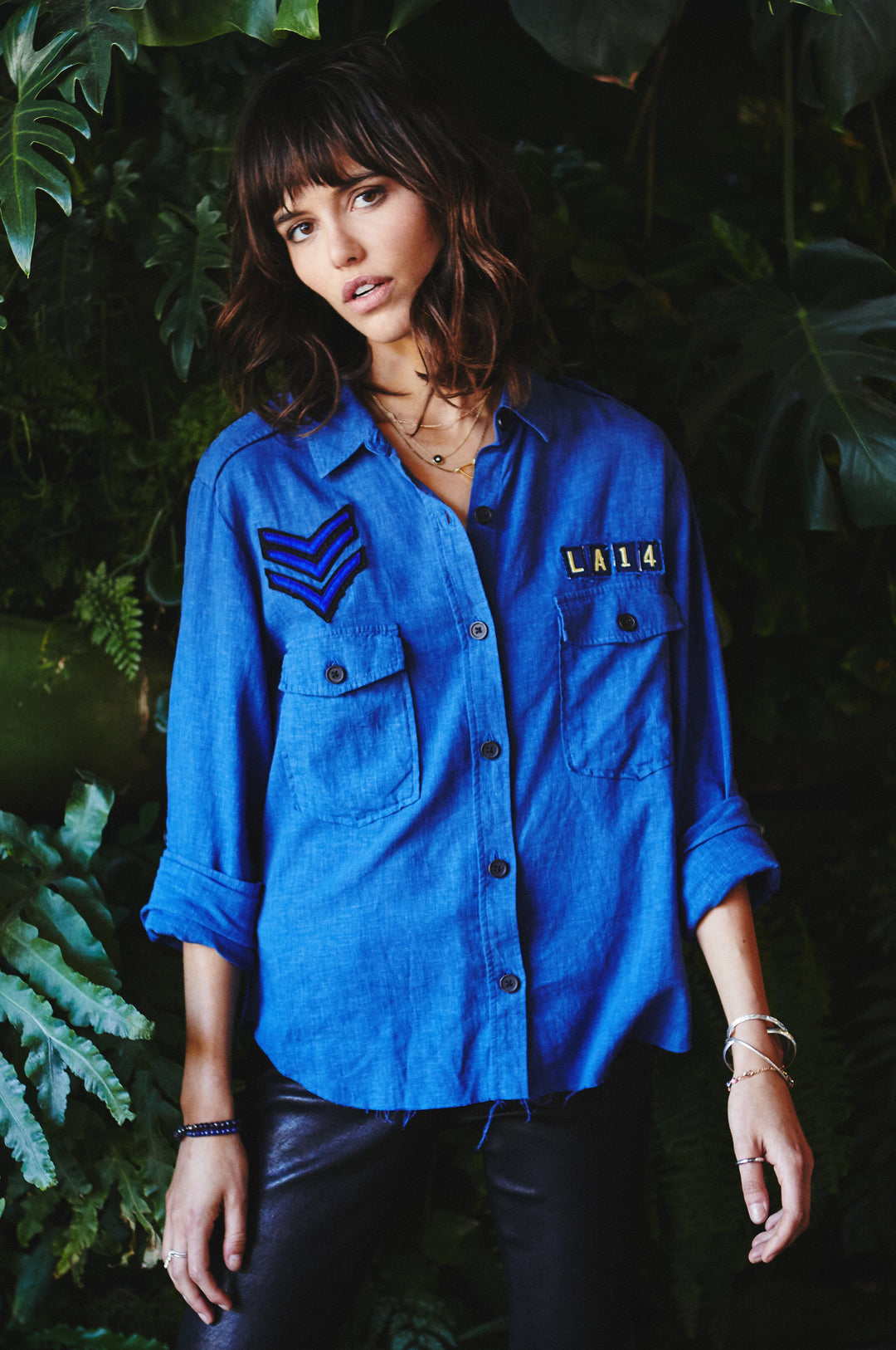 Rails - Banks Indigo w/ Military Patch