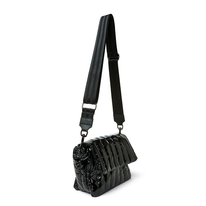 Think Royln - Bar Bag in Black Patent
