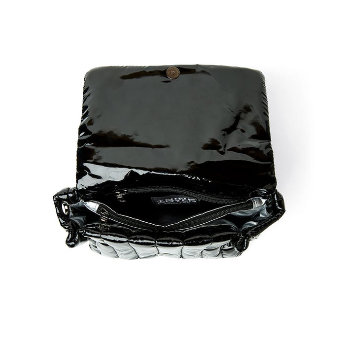 Think Royln - Bar Bag in Black Patent