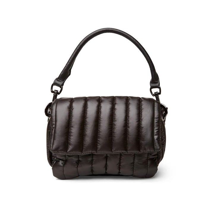 Think Royln - Bar Bag in Shiny Black