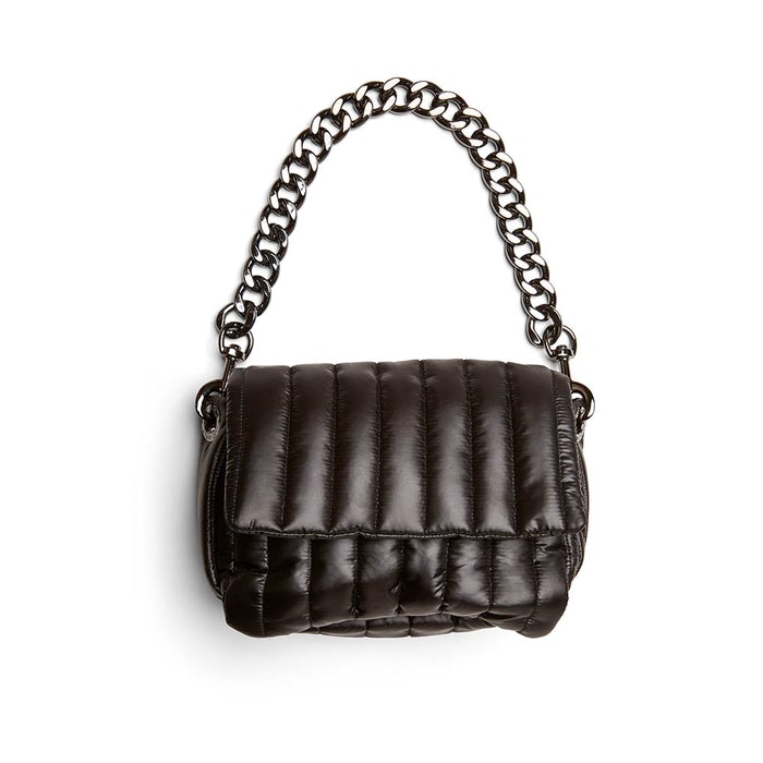 Think Royln - Bar Bag in Shiny Black