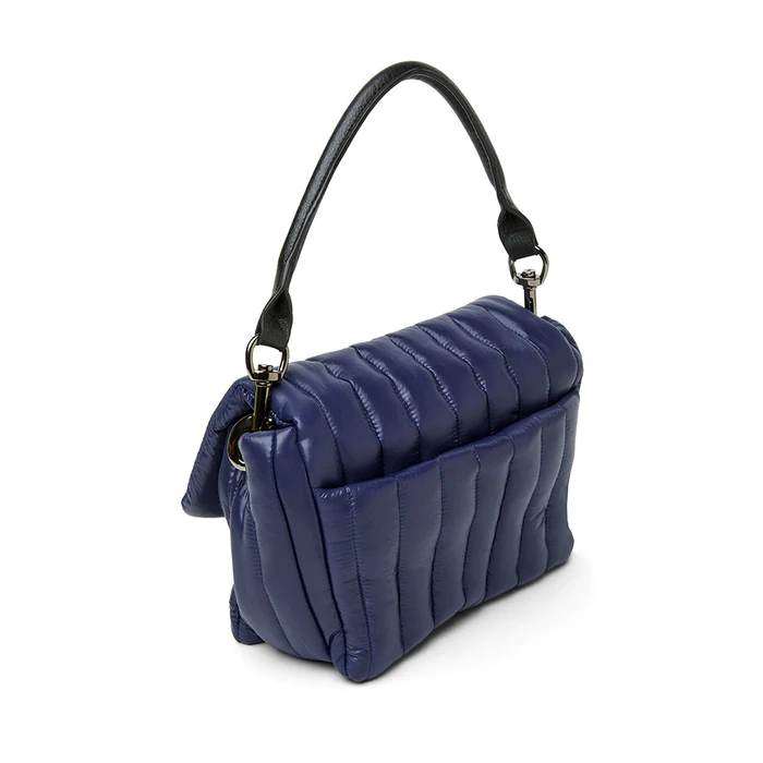 Think Royln - Bar Bag in Shiny Navy