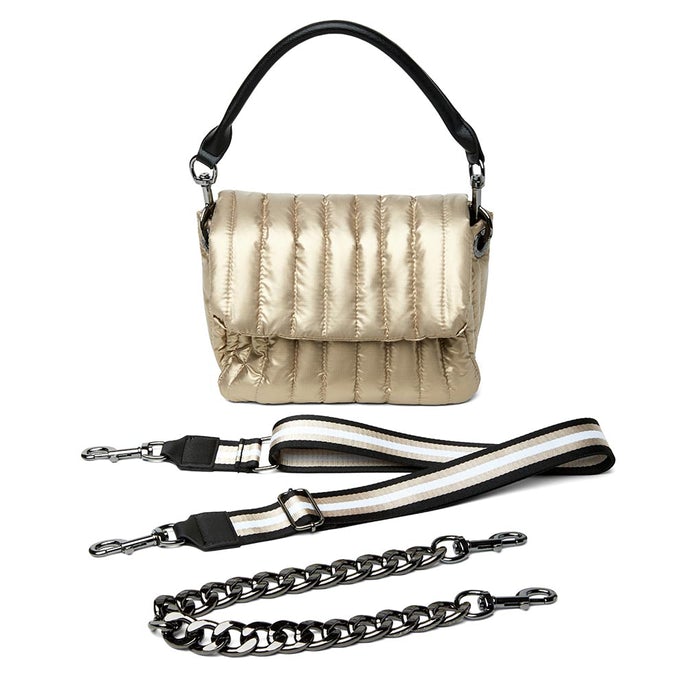 Think Royln - Bar Bag in Pearl Gold