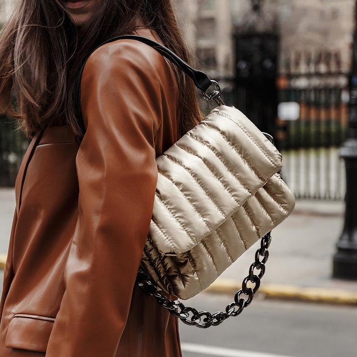 Think Royln - Bar Bag in Pearl Gold
