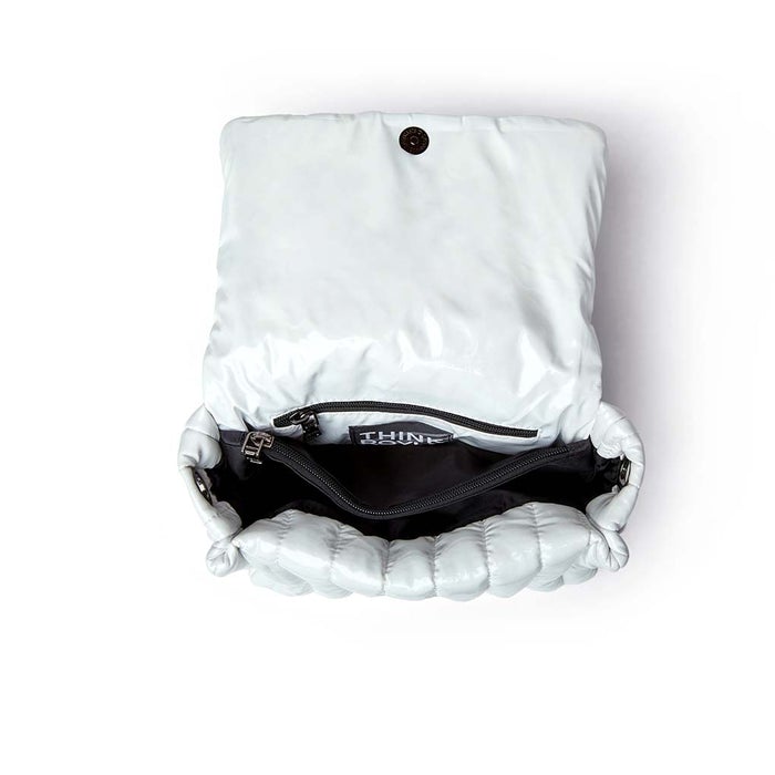 Think Royln - Bar Bag in White Patent