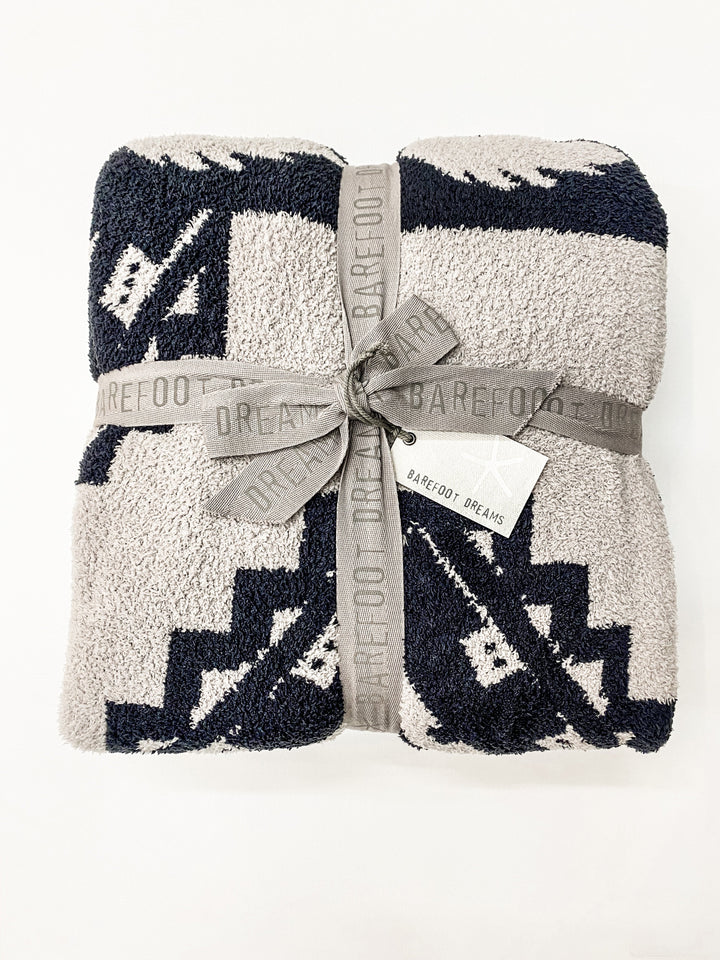 Barefoot Dreams - CozyChic Santa Fe Throw in Oyster Multi Default