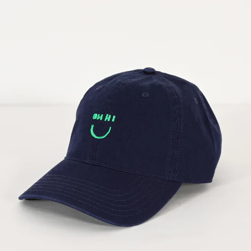 Kerri Rosenthal - Baseball Hat Oh Hi in Indigo