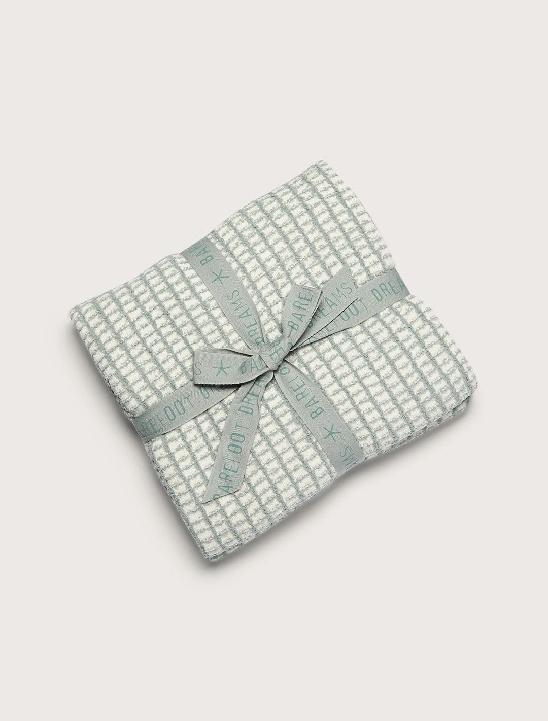 Barefoot Dreams - Cozychic Beach House Blanket in Sage Green-Cream