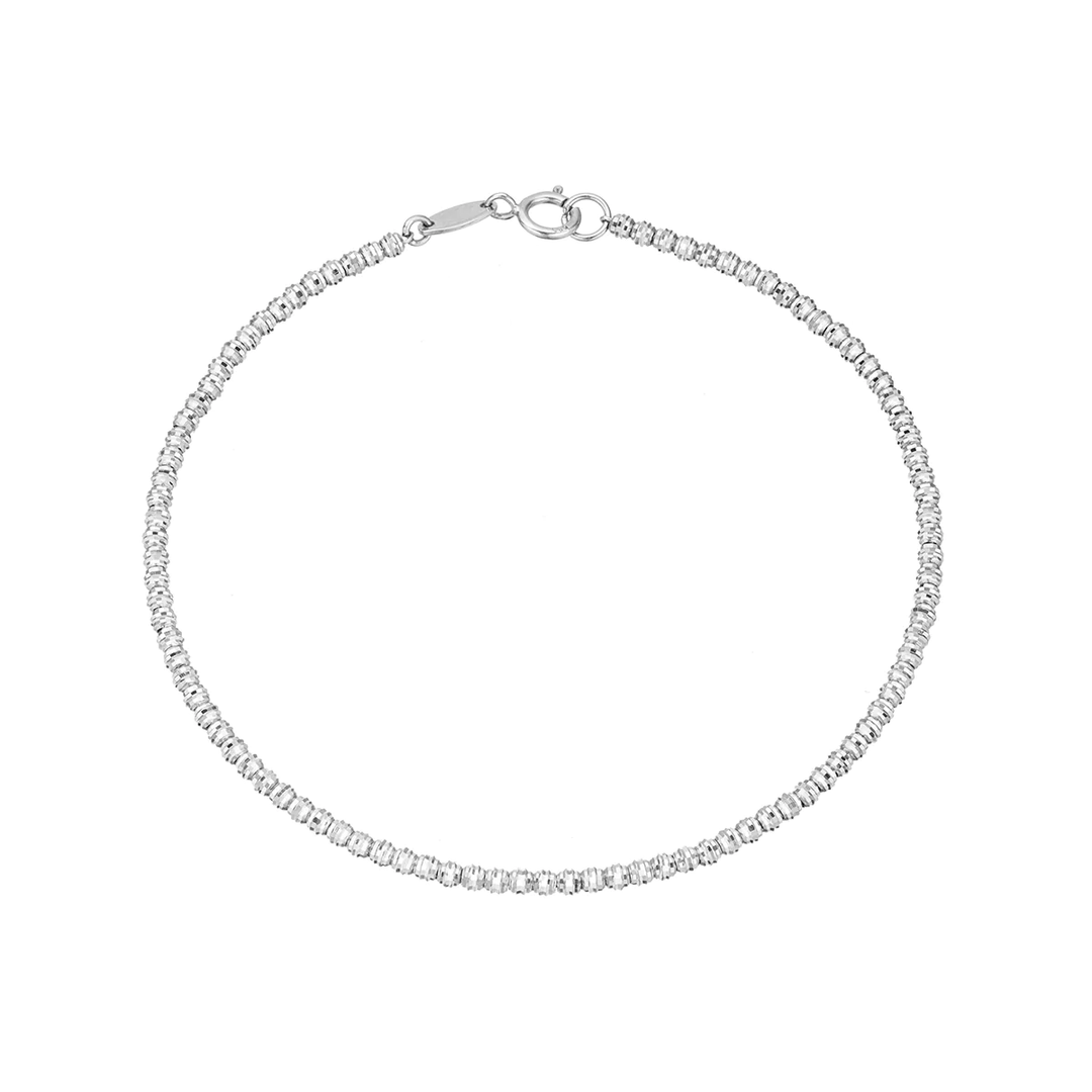 Adina - Bead Chain Bracelet in Sterling Silver