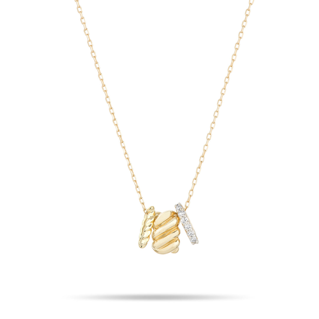 Adina - Bead Party Rodeo Necklace in Y14k Jewelry