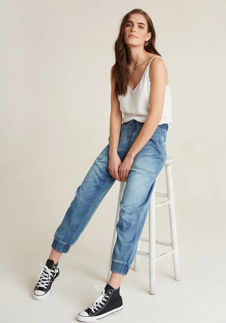 Bella Dahl - Pocket Jogger in Marina Wash Pants