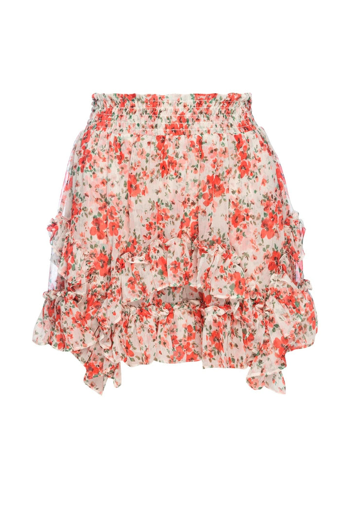 Misa - Bella Skirt in Poppy Allover