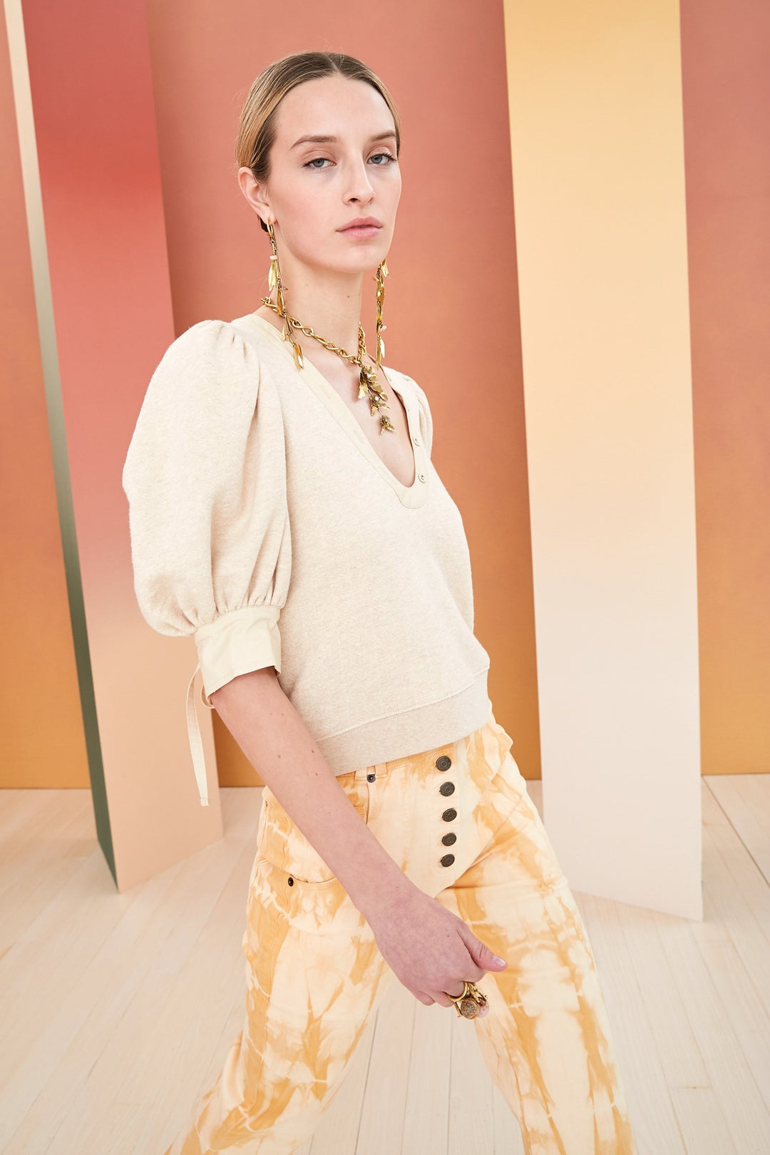 Ulla Johnson - Bess Pullover in Oatmeal