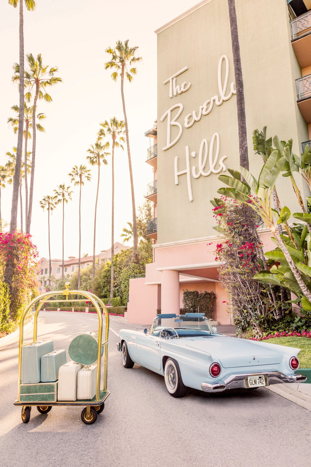 Gray Malin Print - The Beverly Hills Hotel Mini