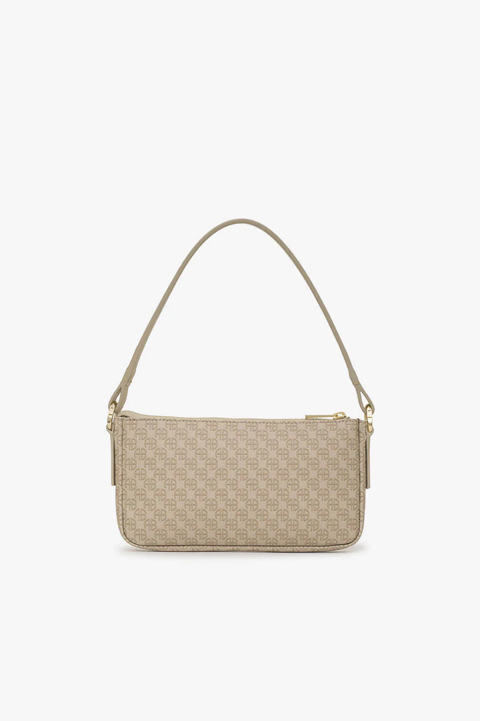 Anine Bing - Bianca Bag in Beige Monogram