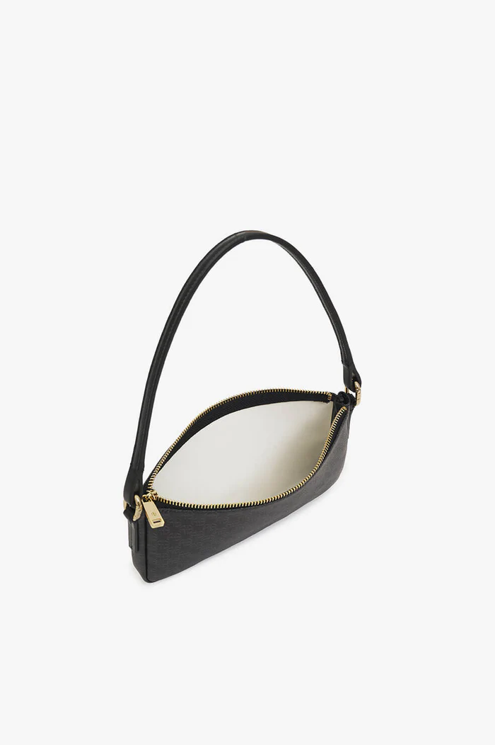 Anine Bing - Bianca Bag in Black Monogram