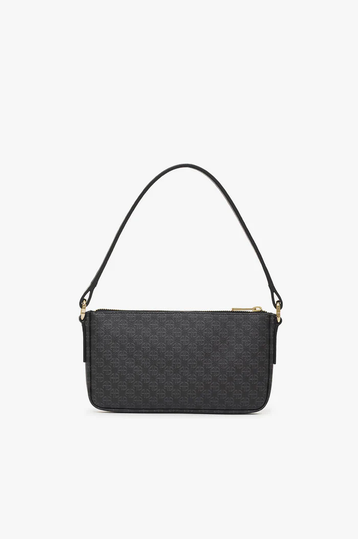 Anine Bing - Bianca Bag in Black Monogram