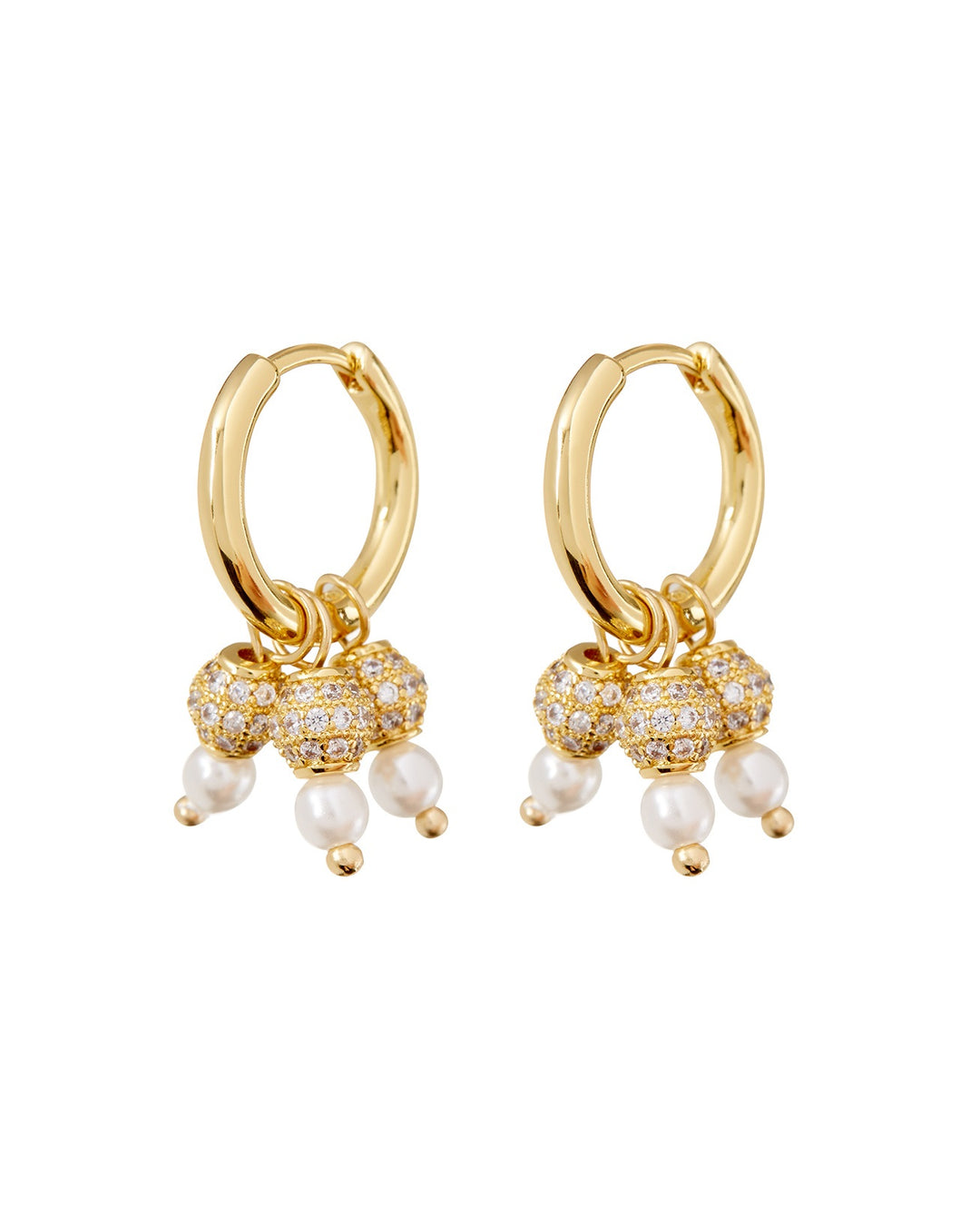 LUV AJ - The Bijou Huggies in Gold