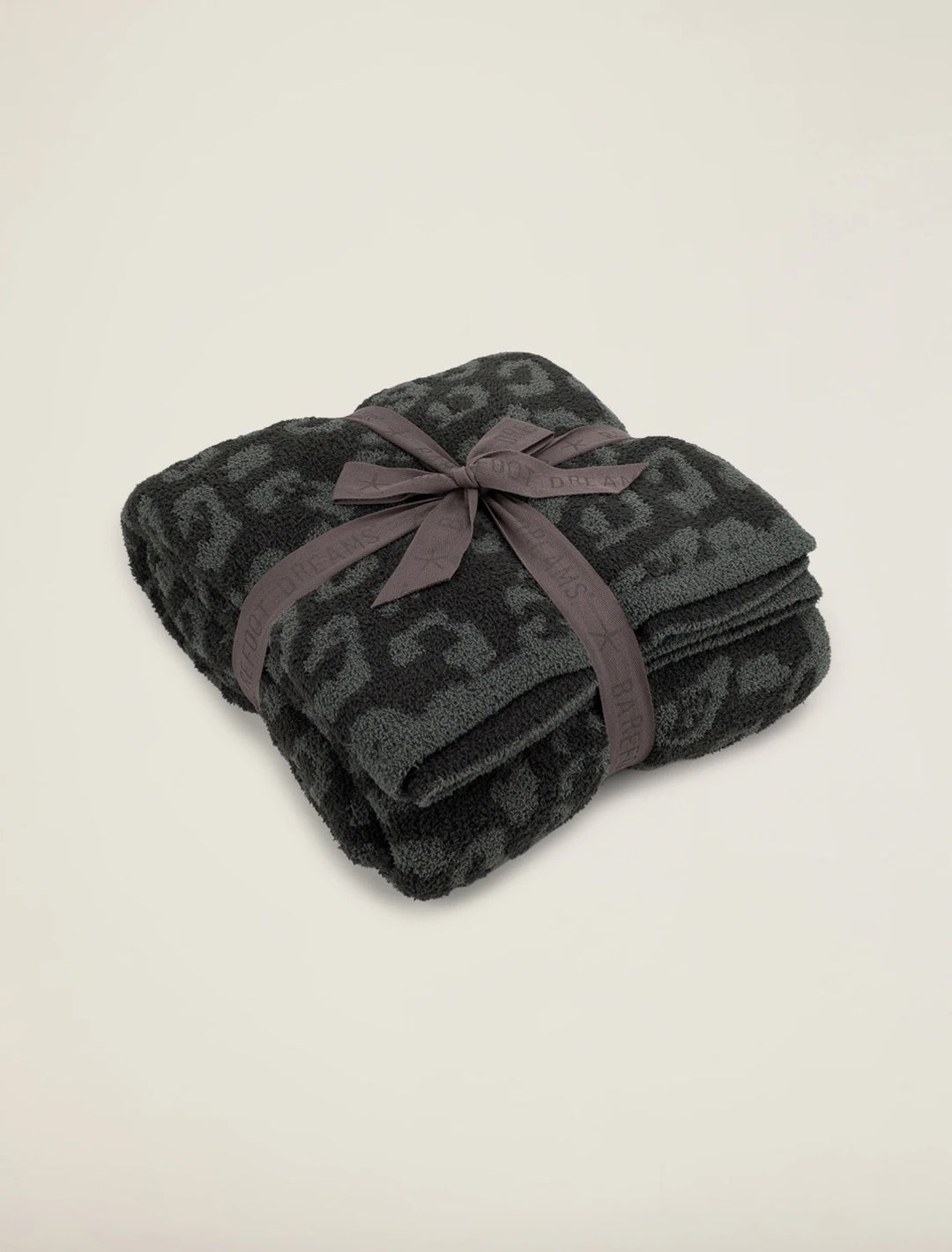 Barefoot Dreams - CozyChic Barefoot in the Wild Adult Throw in Graphite/Carbon Leopard